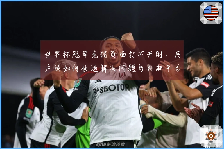 世界杯冠军竞猜页面打不开时,用户该如何快速解决问题与判断平台安全?