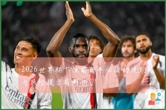 2026世界杯下注前新手必读的规则与风险提示有哪些